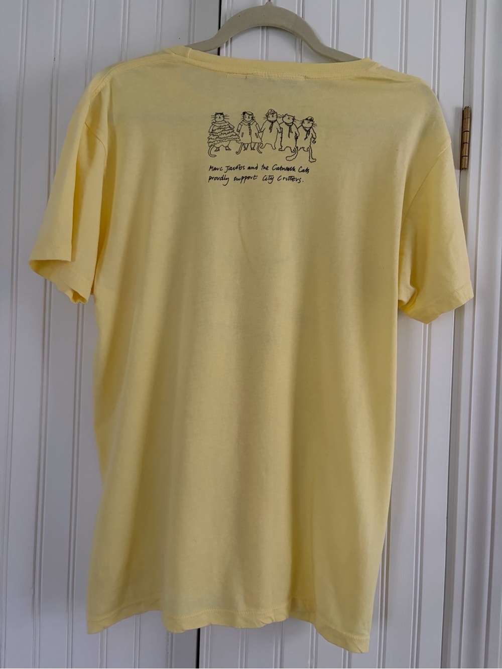 NWOT MARC JACOBS x Grace Coddington Catwalk Cats Shirt M RARE Graphic Tee - Picture 9 of 9